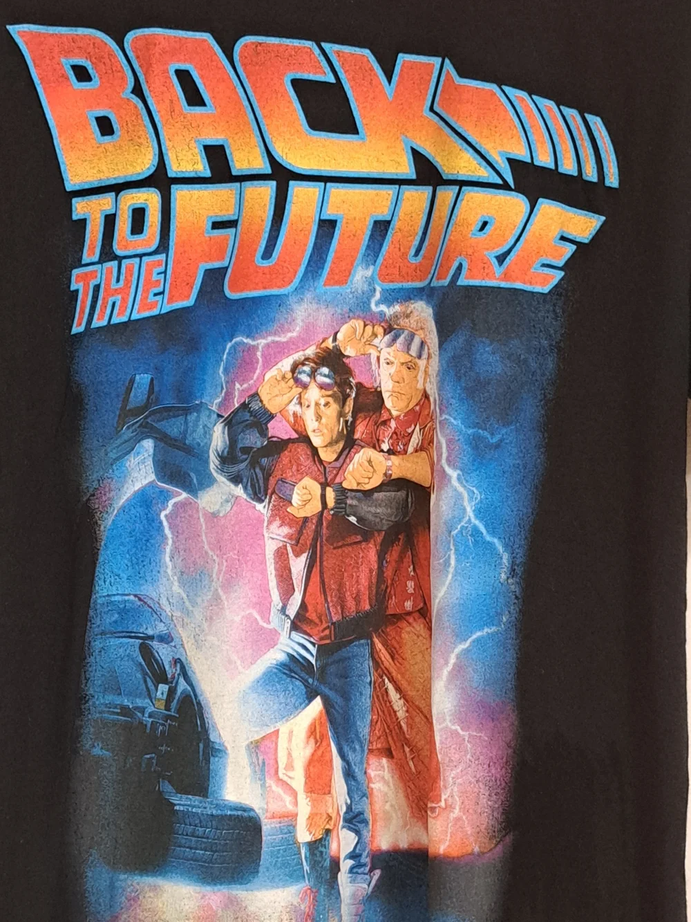 NWT Back to the Future Graphic Short-Sleeve Tee Men's Medium